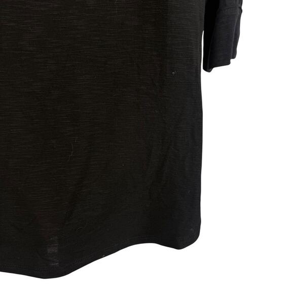 Dolan Black Lace Knit Whimsigoth Pullover Nude Lined Top Shirt Stretch sz M - Picture 11 of 16